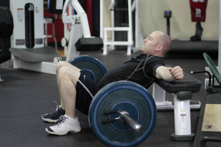Hip thrust: start position
