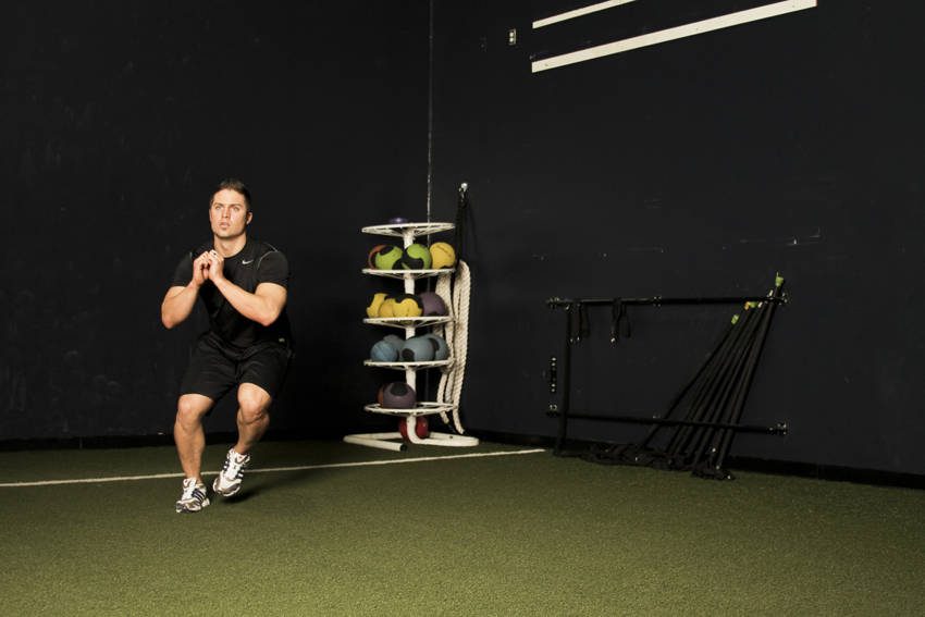 Lateral bound to stick: end position