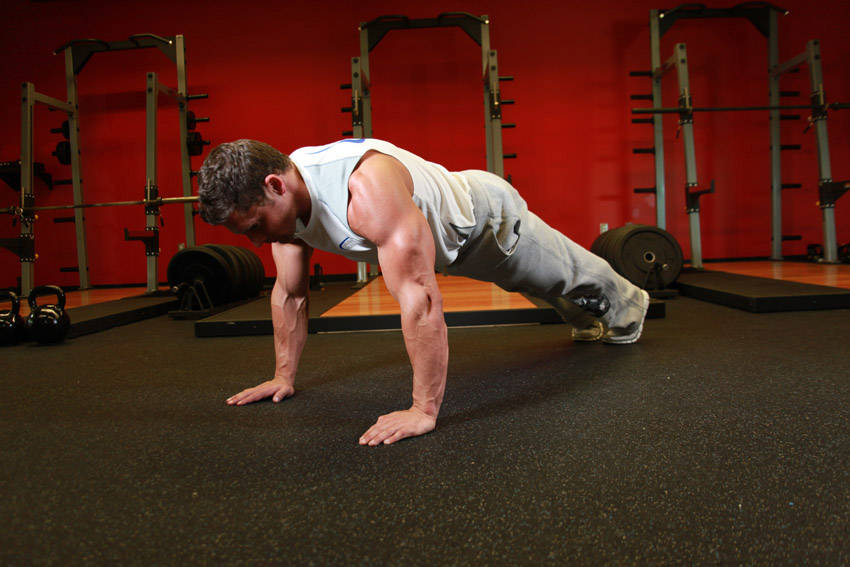Push-up: start position