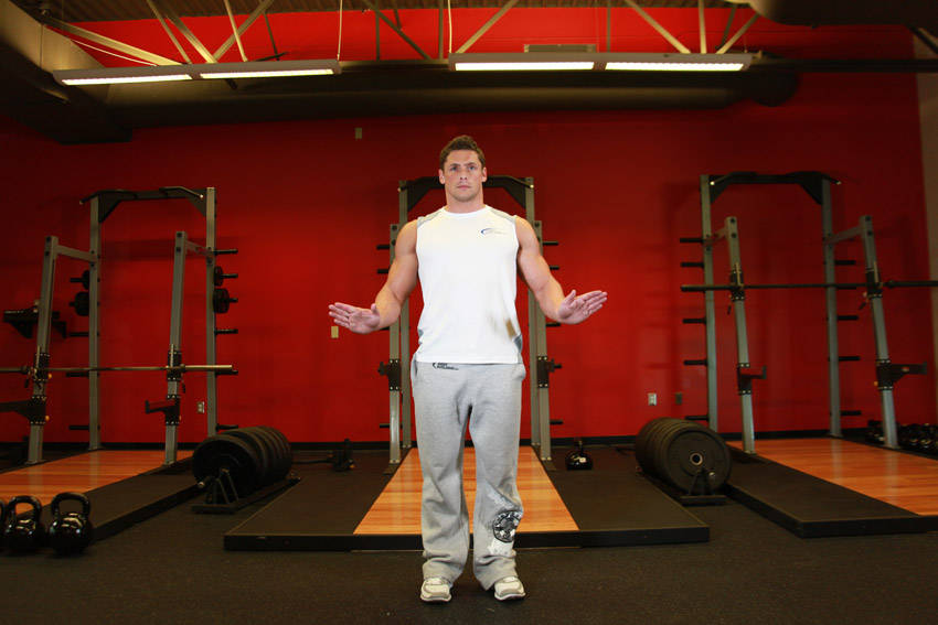 Wrist & forearm preparation: start position