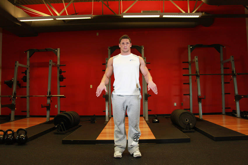 Wrist & forearm preparation: end position